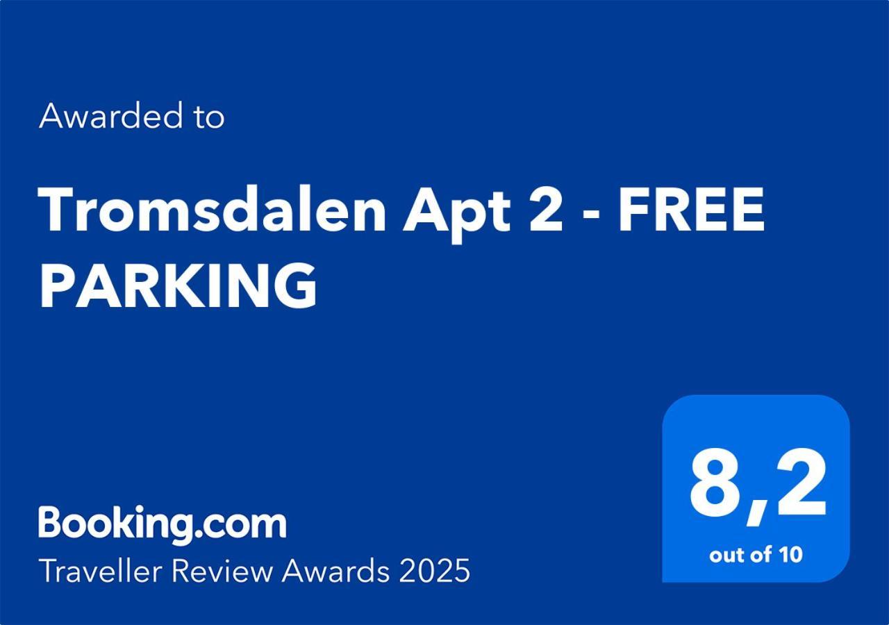 Tromsdalen Apt 2 - Free Parking Eksteriør billede